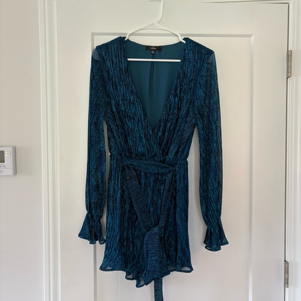 Lulus Shimmery Romper - Medium